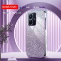 lthmy for VIVO Y77 5G case electroplating colorful soft glitter TPU cellphone cover luxury phone casing.