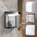 Bathroom Outdoor Socket Waterproof Box Protection Socket Switch Protective Cover Electric Plug Rainproof Cover.