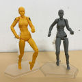 Artist Figure Art Painting Anime Sketch Draw Male Female Body Movable Action Figure Model Draw Mannequin Toy.