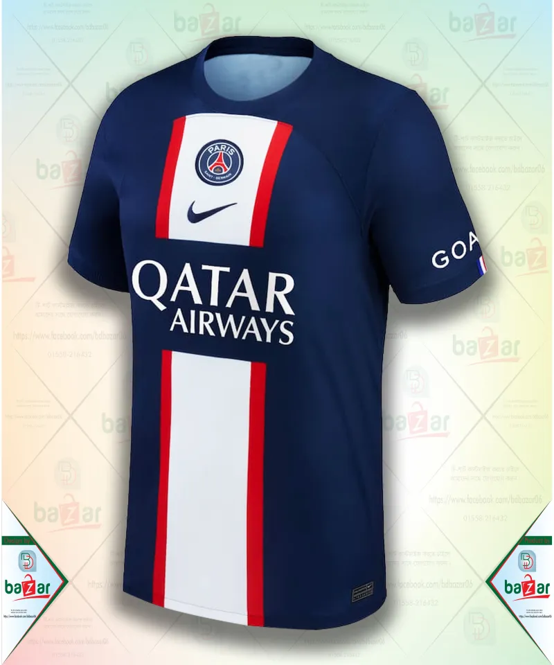 Psg Home Kit 2022 2023 PSG Home Kit 22/23,Thai Premium Football