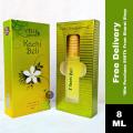 Alif Kachi Beli Attar Long Lasting Roll On Non Alcoholic Perfume Halal - 8ml. 