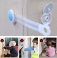 2 Pcs Baby Safety Lock Children Cabinet Drawer Door Fridge Blockers Lock For Kids Protection Cover Childproof Product.