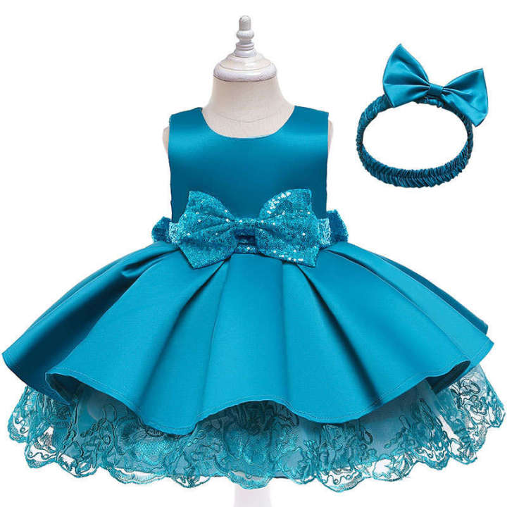 New%20Sleeveless%20Set%20Girls'%20Princess%20Bunny%20Party%20Children's%20First%20Year%20Dress%20-%20Image%209