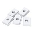 TWEXQNY-5Pcs M8 T-Track Slider Sliding Nut Aluminum Alloy T Slot Nut For Woodworking Tool Jigs Screw Slot Fastener.