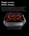 T900 Ultra 2 Full Touch Screen Smart Watch - Bluetooth Calls & Smart Features Heart Rate Monitor Large Display Upgraded VERSION.