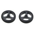 34mm Robotic N20 Wheel MiniQ 3PI 34mm D-Axis Shaft N20 Motor Wheel & Rubber Tire 34×6.5mm N20 Gear Motor Wheel 3V 6V 12V Low Speed SDT 3PI miniQ Car Wheel For N20 Motor. 