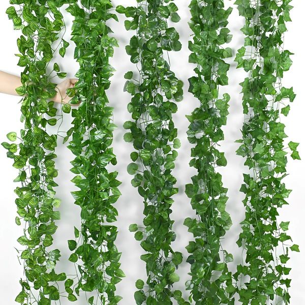 Artificial%20Hanging%20Leaf%20Vines%20Plant%20%7C%207%20Feet%20Decorative%20Greenery%20for%20Indoor%20&%20Outdoor%20Use%20-%20Image%203