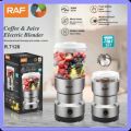 Nima 2 in 1 Electric Grinder & Juicer for A-Z Dry Spice - Silver. 