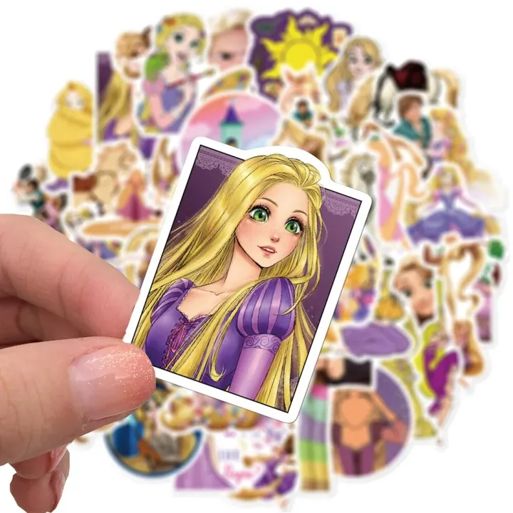 10/30/50pcs%20Disney%20Cartoon%20Movie%20Tangled%20Rapunzel%20Stickers%20for%20Kids%20DIY%20Laptop%20Phone%20Stationery%20Waterproof%20Vinyl%20Anime%20Sticker%20-%20Image%203