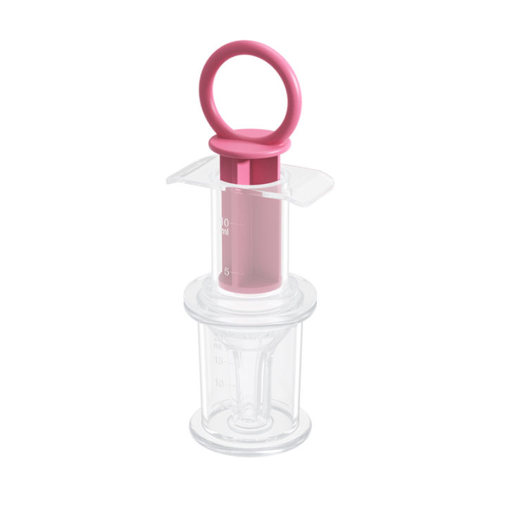 Baby Medicine Feeder Children Squeeze Syringe Feeder Soft Silicone Pacifier Anti-Choking Medicine Dropper Dispenser for Feeding Medicine Water Juice