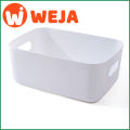 Japanese-style sundries storage box desktop plastic box cosmetic finishing box kitchen storage box snack storage basket. 