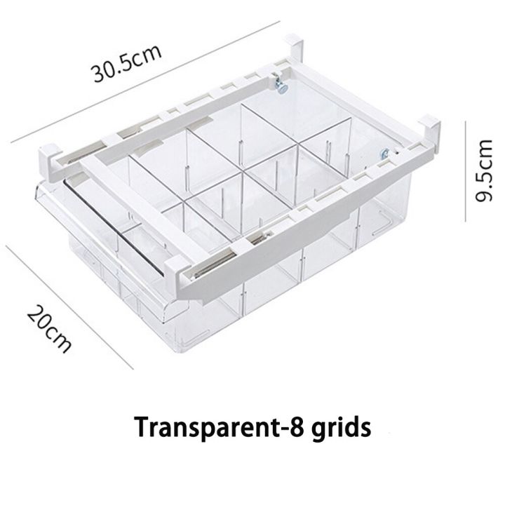 NEW%20Refrigerator%20Drawer%20Plastic%20Clear%20Fridge%20Organizer%20Slide%20Under%20Shelf%20Drawer%20Box%20Rack%20Holder%20Kitchen%20Fruit%20Food%20Storage%20Box%20-%20Image%202
