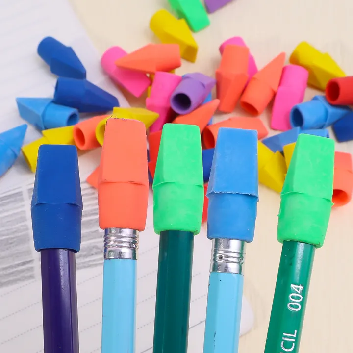 20PCS%20Pencil%20Erasers%20Pencil%20Top%20Eraser%20Erasers%20Cap%20Tops%20Pencil%20Eraser%20Toppers%20Erasers%20School%20Stationery%20-%20Image%203