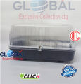 Click Rectangular-Lamp Shade Security Light Water Proof & Tamper Proof E27 Ceramic Holder Light Box. 