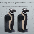 Electric Shaver Razor Wall-Mounted Holder Traceless Toothbrush Stand Rack Space Saving Storage Holder Bathroom Accessories.