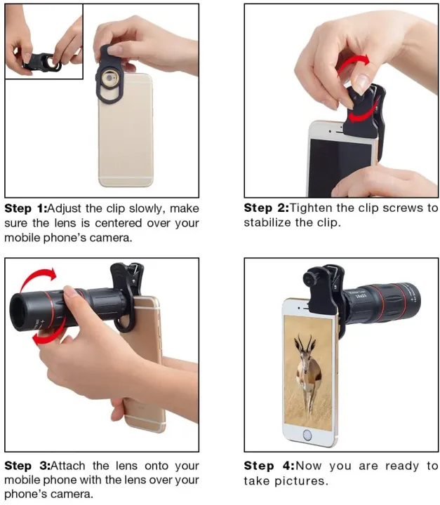 18*%20Optical%20Zoom%20Telescope%20Mobile%20Camera%20Lens%20Clip%20HD%20High%20Class%20Glass%20Lens%20with%20Adjustable%20Focal%20Length%20Manual%20Focusing%20Smartphone%20Lense%20-%20Image%205