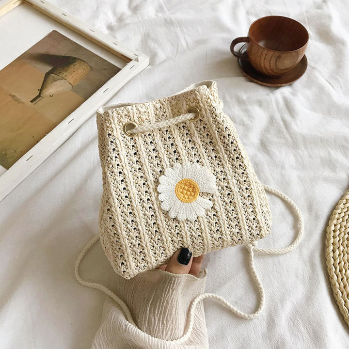 Women%20Daisy%20Mini%20Chain%20Messenger%20Bag%20Girl%20Versatile%20Woven%20Bucket%20Bag%20Shoulder%20Bag%20-%20Image%208