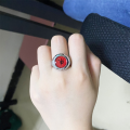 (New) anime Naruto akatuki ring haringan Itachi Auke Deidara Obito Ninja uniex Halloween Coplay acceory gift. 