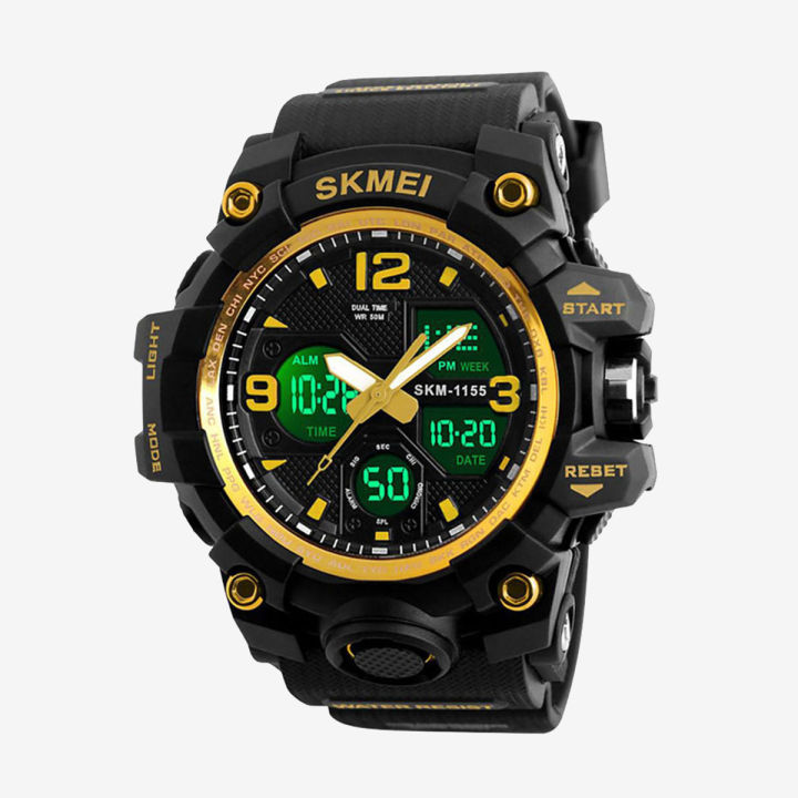 SKMEI%20Sport%20Digital%20Chronograph%20Dual%20Display%20Alarm%2050M%20Waterproof%20EL%20Light%20Watch%20For%20Men%201155B%20-%20Image%205