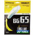 Yonex BG 65 Titanium Soft / Hard Feeling Hi Tension Badminton Racket String. 