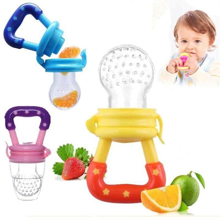 Baby Fruit Pacifier Fresh Food Feeder Teething Toy Teether Chosni Teat Pacifier Bottles