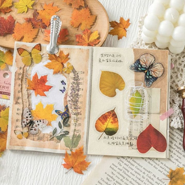 40PCS%20Green%20Leaf%20Maple%20Leaves%20Leaf%20Stickers%20Nature%20PET%20Scrapbook%20Stickers%20DIY%20Style%20Diary%20Stickers%20Album%20Journal%20-%20Image%207