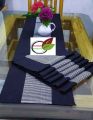 Dining Table Runner With 6 Pcs Mat. 