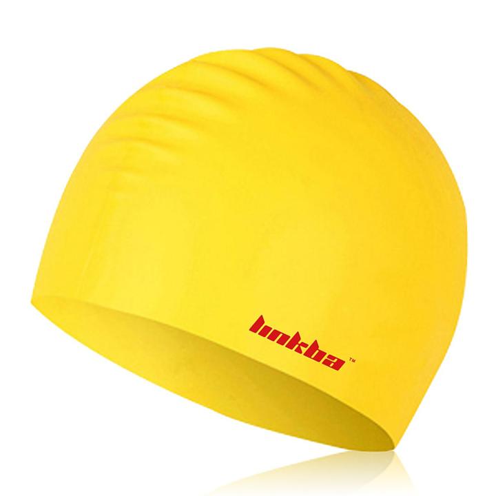 Silicone Long Hair Swimming Cap for Women Men Adult Kids Swim Cap Hat