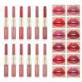 Double-ended Lip Gloss Lip Liner Make-up Matte Waterproof Long-lasting Lip Glaze Moisturizing Lipsticks Makeup Lip Pencil. 