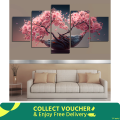 5Pcs In 1 Set Wall Canvas Art Ready to Hang for Living Room or Bedroom Home Decoration On Wall Canvas Painting Wall.