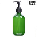 300 Ml 500 Ml Shampoo Bottle with Pump Tip Empty Plastic Bottles of Lotion Shampoo Press Dispenser Bottles.