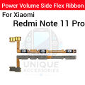 Xiaomi Redmi Note 5 8 8 Pro 9 Pro 11 11 Pro Power on / off Switch Button Side Volume Up Down Buttons Flex Cable Replacement Parts. 