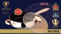 Kaisa Villa Wok Pan Sauce Pan Saute with Marble Coating Fry Pan 24 cm.