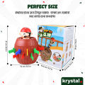 【Krystal】 3D Pirate Barrel Puzzle Game for Kids – Safe ABS Plastic, Fun Party Toy, Ages 3+, Family Play. 