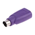 1Pair Keyboard Mouse PS2 to PS/2 USB Adapter Converter for usb Keyboard Mouse. 