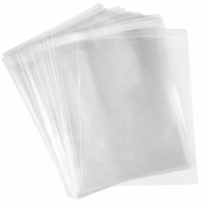 Bundle of 50 Medium Crystal Cellophane -5" x 7" (14 x17 xcm) dr Crystal Cellophane Poly for Packaging Material Print Label 50 pic