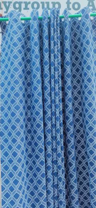 Curtain Export quality Porda Window Protector 46" / 7 Feet standard size  4 kuchi 8 Eyelet curtain.