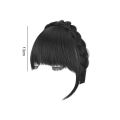 Wig Bangs Cushioned Cranial Vault Fluffy Covering Hair Slits Natural Invisible Light Braided Headband Bangs Wig Dating Supply.