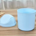 Mini Waste Bin Desktop Home Garbage Basket Table Trash Can Swing for Home Office Table Trash Can Small Waste Bin Office Supplies. 