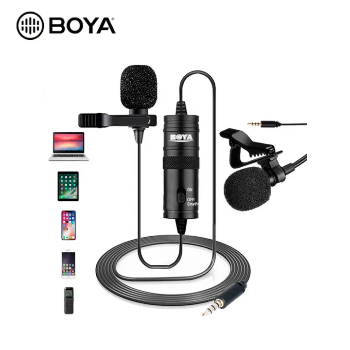 BOYA%20BY-M1%20Omni%20Directional%20Lavalier%20Microphone%20for%20Mobile%20&%20DSLR%20-%20Image%204