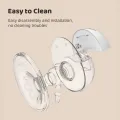 Wearable Breast Pump Hands Free Electric Breast Pump for Breastfeeding 4 Modes 12 Suction Level for Home Travel. 