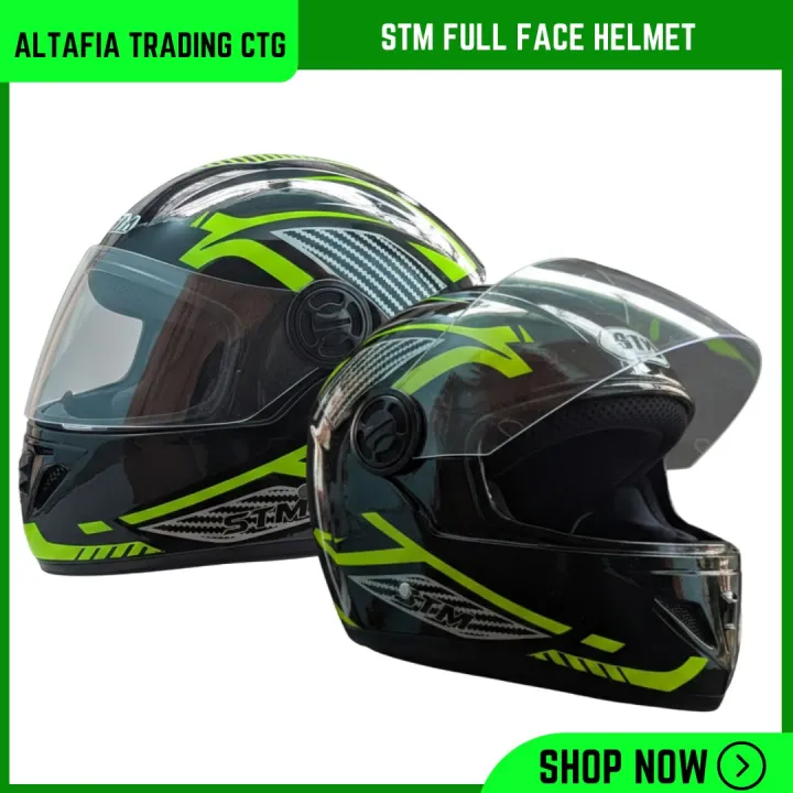 STM%20Stylish%20Full%20Face%20Motorcycle%20Helmet%20with%20Retro%20Graphic%20Design%20-%20L%20Size%20-%20Image%204