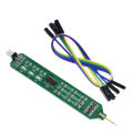 Logic Tester Pen Level Tester 5V 3.3V Digital Circuit Debugger Convenient and Quick Learning Board Necessary Tools. 