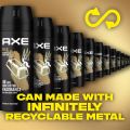 International Uk Products A xe Gold Oud Wood and Fresh Vanilla Body Spray 150 ml. 