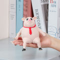 GC Pig Action Figure Toy Cute Pig Soft Figure Doll Funny Stress Relief Toys For Gifts Party Favor.