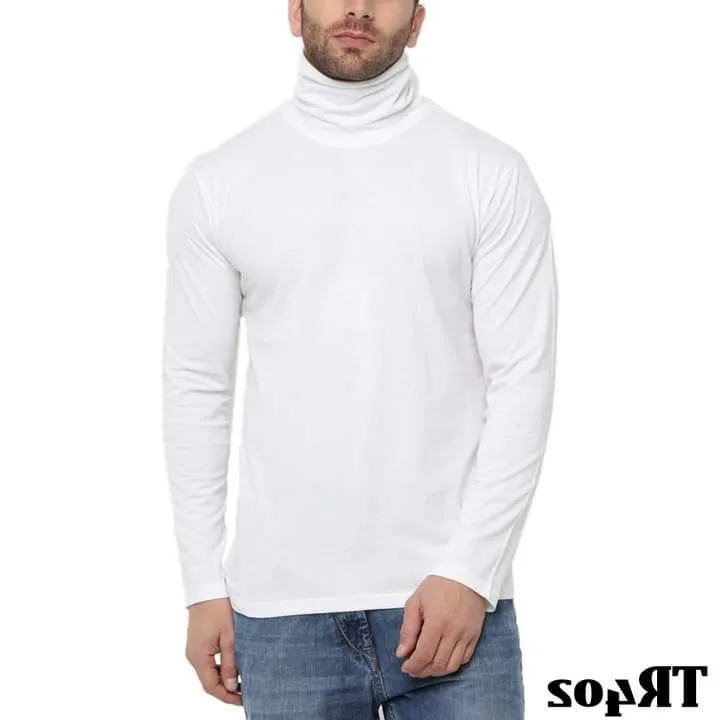 Full%20Sleeve%20High%20Neck%20Winter%20T-shirt%20for%20Men%20-%20White%20-%20Image%203