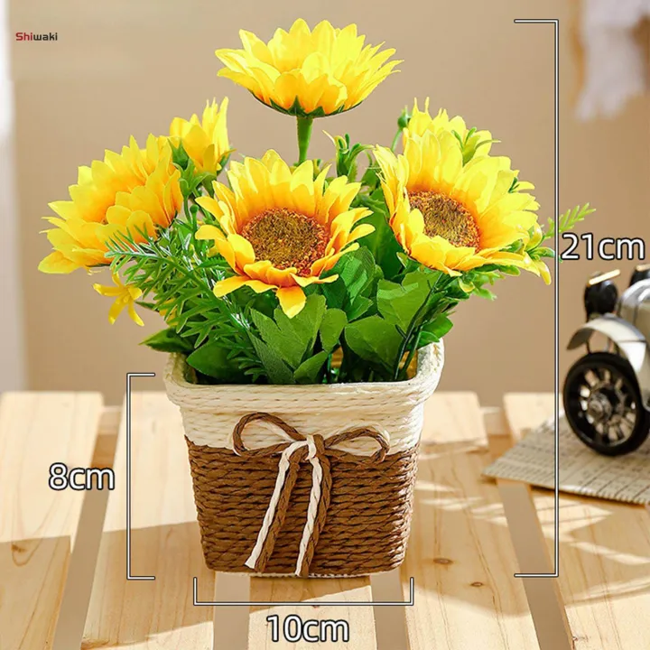 Artificial%20Potted%20Flowers%20Rustic%20for%20Living%20Room%20Indoor%20Home%20Decoration%20-%20Image%207