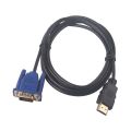HDMI-compatible To VGA Converter Cable For PC Laptop High Resolution Adapter. 