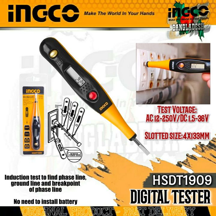 DIGITAL TESTER - INGCO - TEST PENCIL