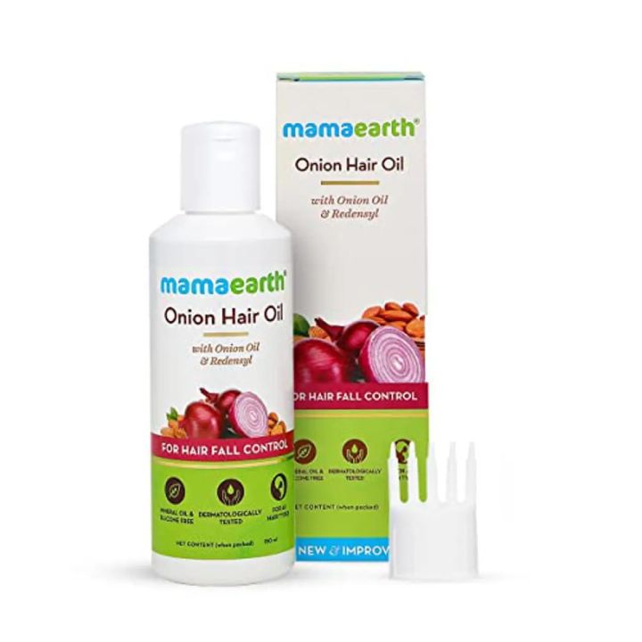 Mamaearth Onion Oil for Hair Growth & Hair Fall Contro 100m